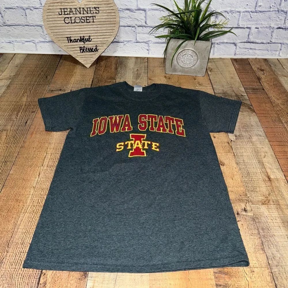 Vintage Iowa State Tshirt Gildan Size M
